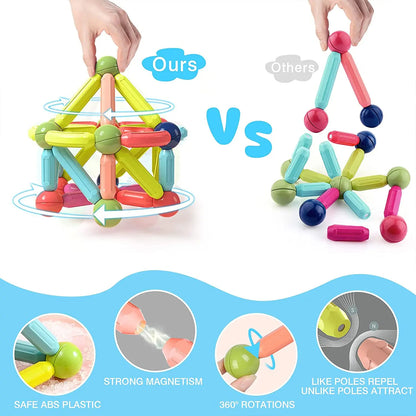 MAGNETIC IQ BUILDING STICK SET