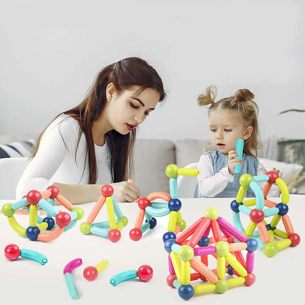 MAGNETIC IQ BUILDING STICK SET