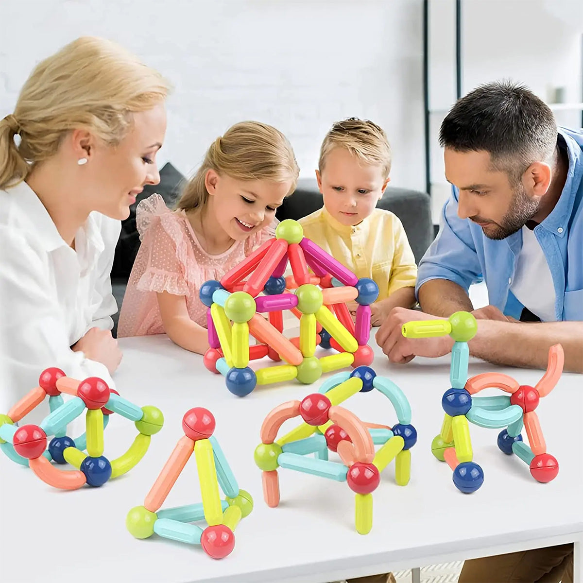 MAGNETIC IQ BUILDING STICK SET