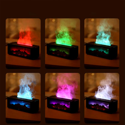 FIREPLACE AROMA DIFFUSER HUMIDIFIER