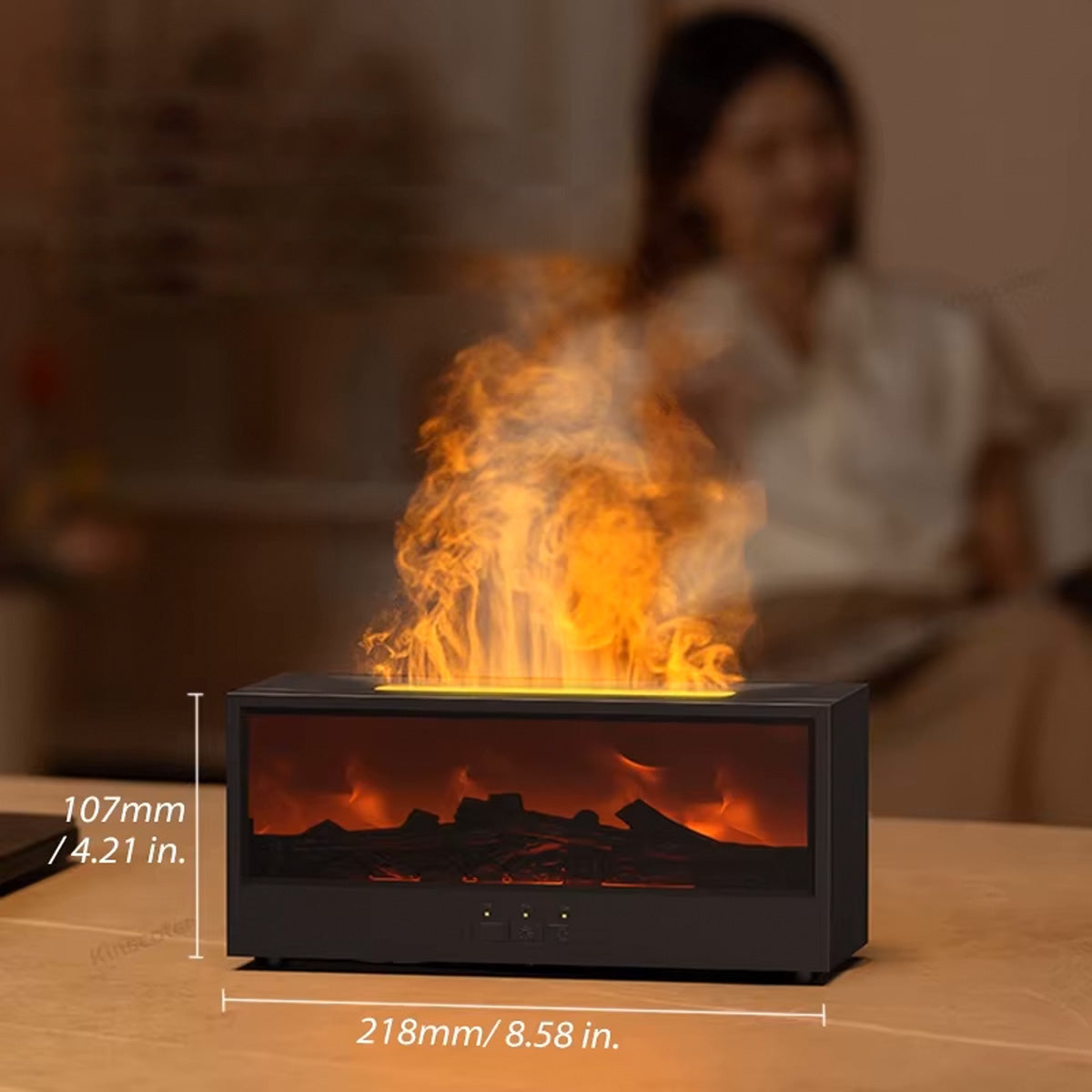 FIREPLACE AROMA DIFFUSER HUMIDIFIER